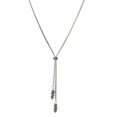 Silver Aria Staccato Necklace by High Strung Studios