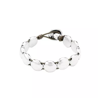 Silver Loading Bracelet - Large by Uno de 50