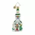 Silver Steeple Little Gem Ornament by Christopher Radko