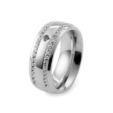 Size 7.5 Silver Lecce Basic Interchangeable Ringby Qudo Jewelry