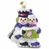 Skating Snow Couple Ornament by Christopher Radko