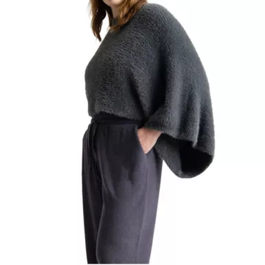 Slate Chalet Slouch Sweater by Mer-Sea