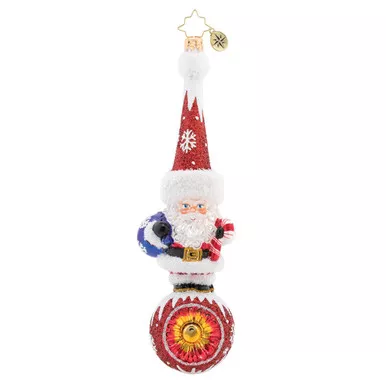 Small but Mighty Santa! Ornament by Christopher Radko