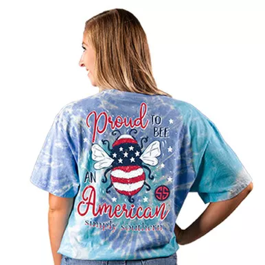 Small Proud Tide Short Sleeve Tee by Simply Southern