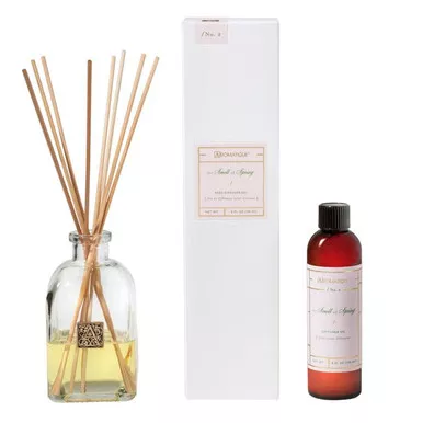 The Smell of Spring 4 oz. Reed Diffuser Set by Aromatique