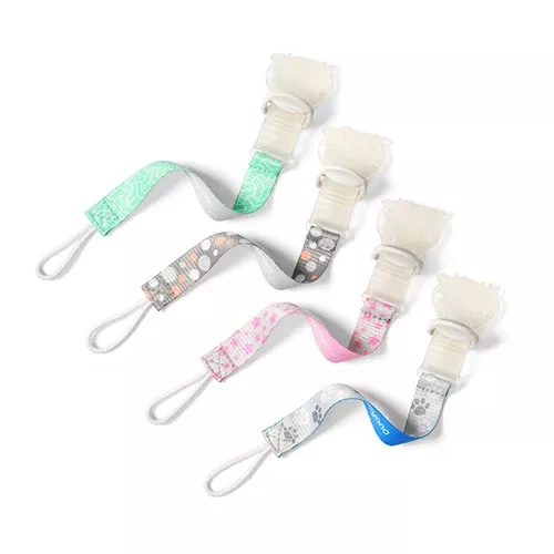 Soother holder with clip