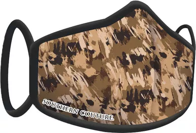 Southern Couture Camouflage Face Mask By Couture TeeCompany
