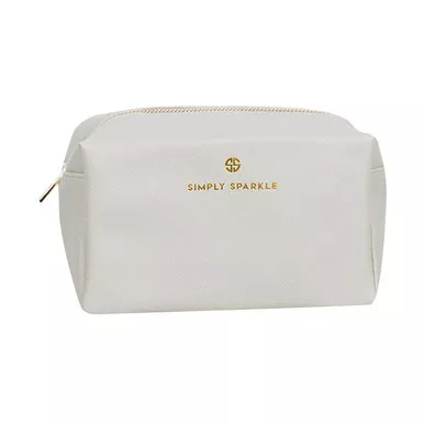 Sparkle Leather Cosmo Bag by Simply Southern