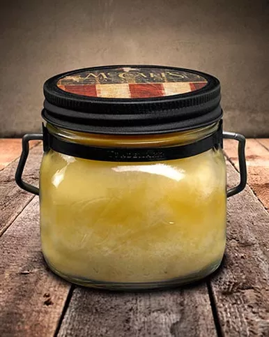 Spiced Pear 16 oz. McCall's Double Wick Mason Jar Candle
