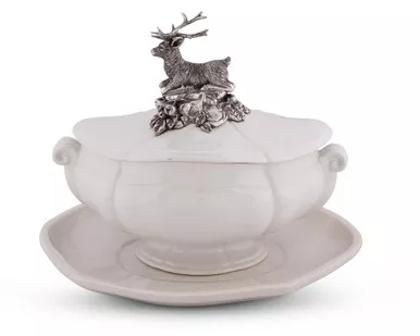 Stag Soup Tureen by Vagabond House
