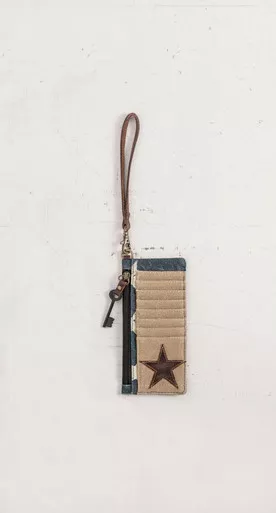 Stardust Card Case by Mona B