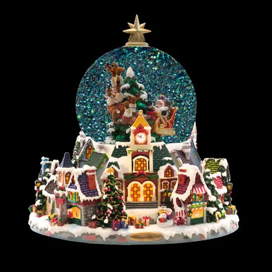 Starry Night Snow Globe by Christopher Radko