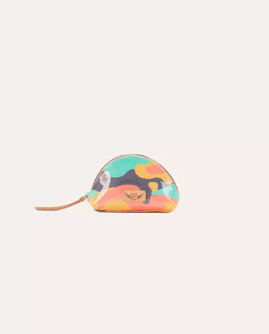 Sunset Camo Legacy Small Domed Cosmetic by Consuela