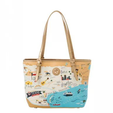Texas Small Tote - Oh So Witty by Spartina 449