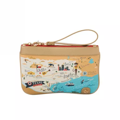 Texas Zip Wristlet - Oh So Witty by Spartina 449
