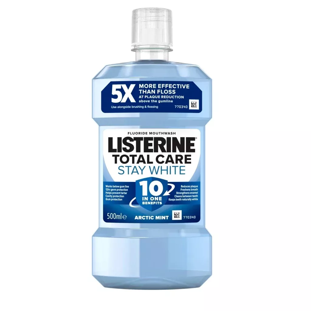 Total Care Stay White Mouthwash