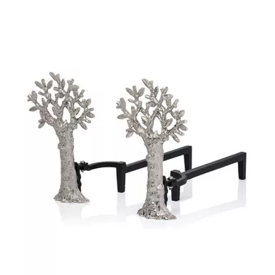 Tree of Life Andirons by Michael Aram