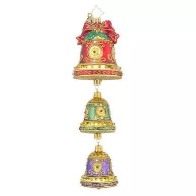 Trio Of Chimes Ornament by Christopher Radko