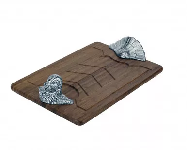 Turkey Carving Board by Arthur Court