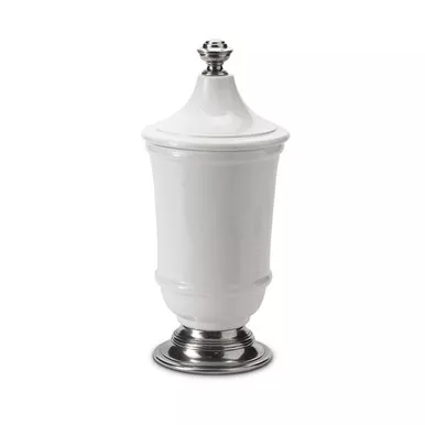 Tuscan Medium Footed Canister - Arte Italica