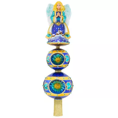Twilight Angel Finial Ornament by Christopher Radko