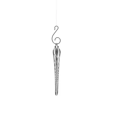 Twist Icicle Ornament by Simon Pearce - Special Order