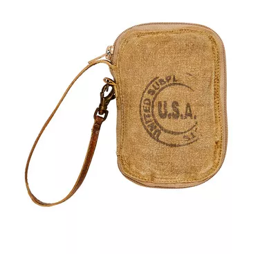 USA Stamped Wallet by Mona B
