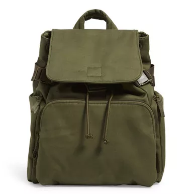 Utility Backpack Climbing Ivy Green by Vera Bradley