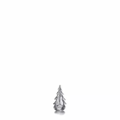 Vermont Silver Leaf Evergreen 6" by Simon Pearce