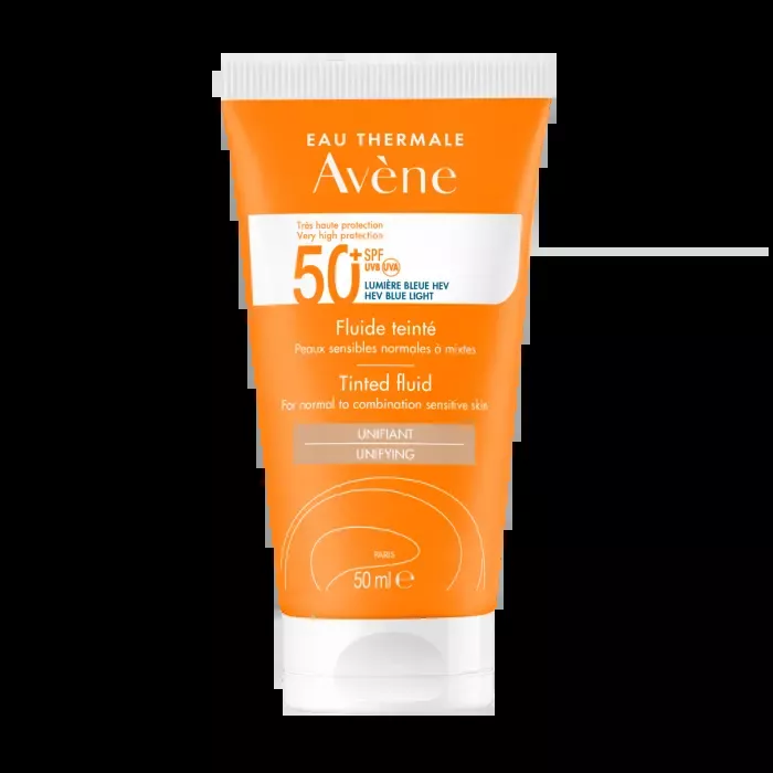 Very High Sun Protection Spf 50 Fluid Tinted