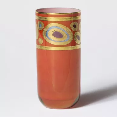Vietri Regalia Orange High Ball