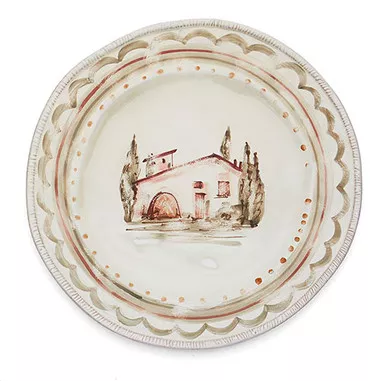 Villaggio Round Platter - Arte Italica
