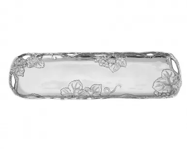 Vineyard Oblong Tray by Arthur Court