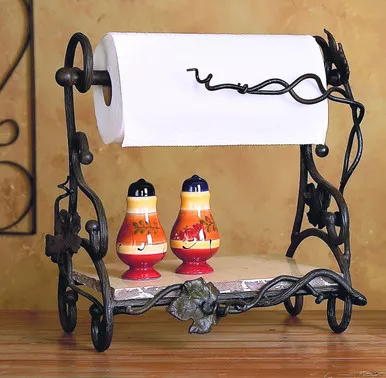 Vineyard Paper Towel Rack by Bella Toscana