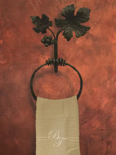 Vineyard Towel Ring by Bella Toscana
