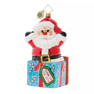 A Warm Hug From Santa! Ornament by Christopher Radko