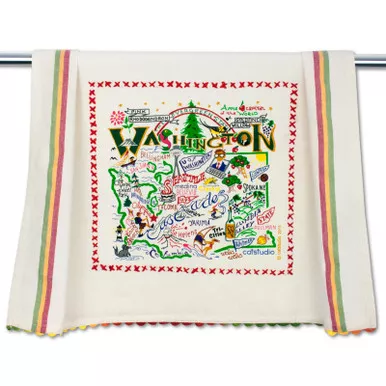 Washington Dish Towel by Catstudio
