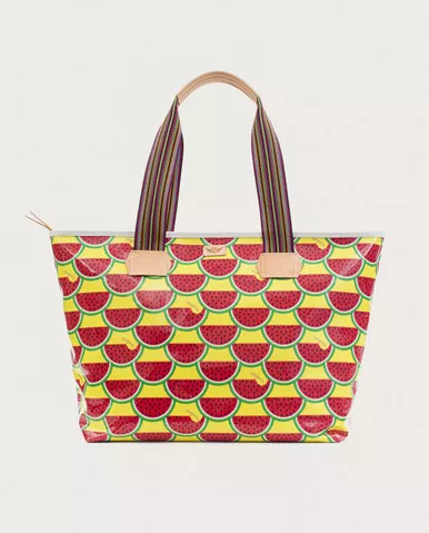 Watermelons Legacy Zipper Tote by Consuela