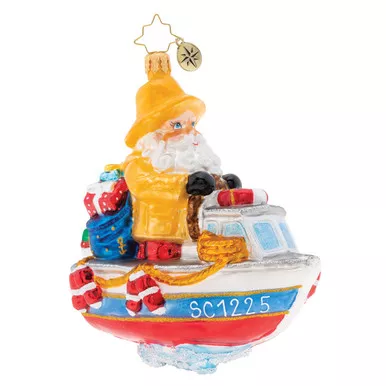 We're Gonna Need A Bigger Boat Ornament by Christopher Radko