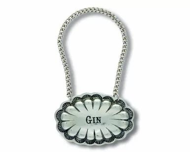 Western Gin Decanter Tags by Vagabond House