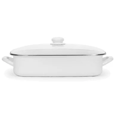 White Lasagna Pan by Golden Rabbit