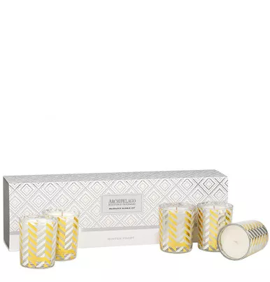 Winter Frost 5 Piece Votive Set by Archipelago