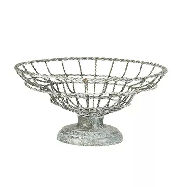Wire Fruit Bowl by Aidan Gray