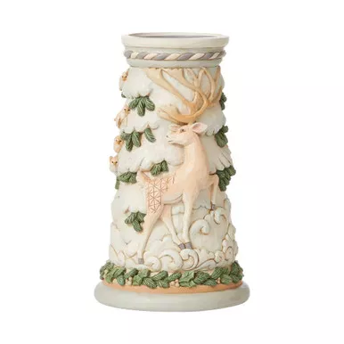 Woodland Deer Candleholder by Jim Shore