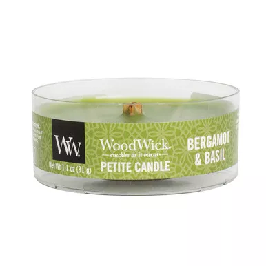 WoodWick Candles Bergamot & Basil Petite