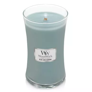 WoodWick Candles Blue Java Banana Large Jar