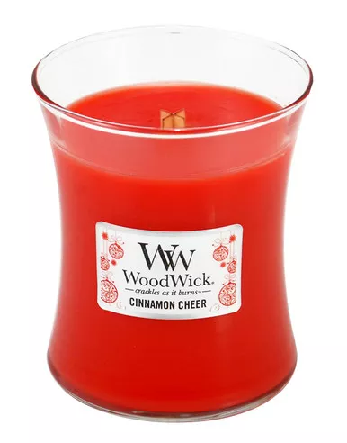 WoodWick Candles Cinnamon Cheer 10 oz. Jar Candle