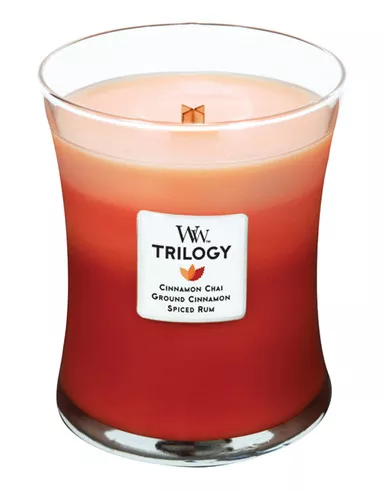 WoodWick Candles Exotic Spices Trilogy 10oz