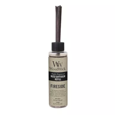 WoodWick Candles Fireside 4 oz. Reed Diffuser REFILL