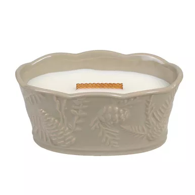 WoodWick Candles Fireside Pinecone Medium with HearthWick Flame
